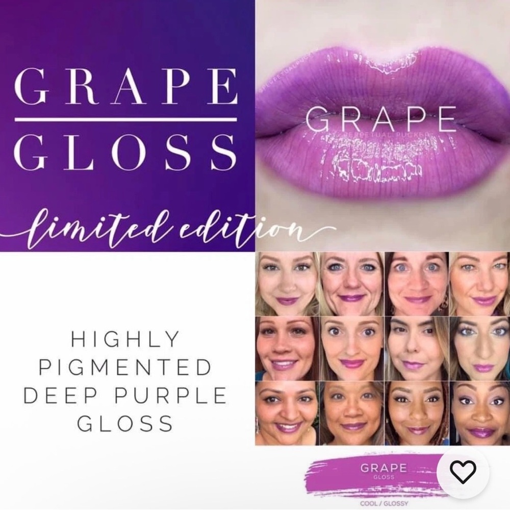 LIPSENSE LOT! Berry Lip Liner, Aussie Rose Liquid Lipstick, Grape Lip Gloss, NEW - Picture 7 of 11